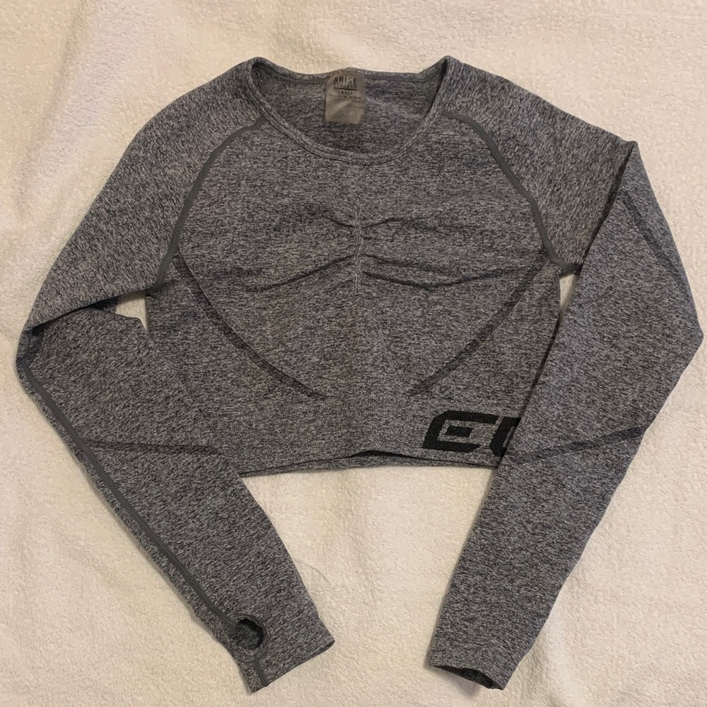 Echt arise scrunch long sleeve workout top! Like new